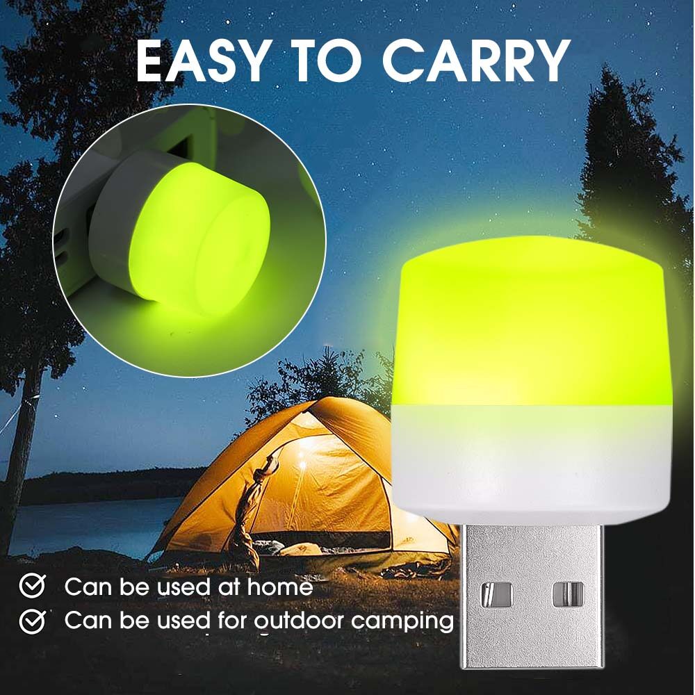 3/1pcs Mini diệt muỗi đèn ban đêm LED cầm tay không bức xạ diệt côn trùng ánh sáng Phích cắm USB Đèn diệt muỗi điện