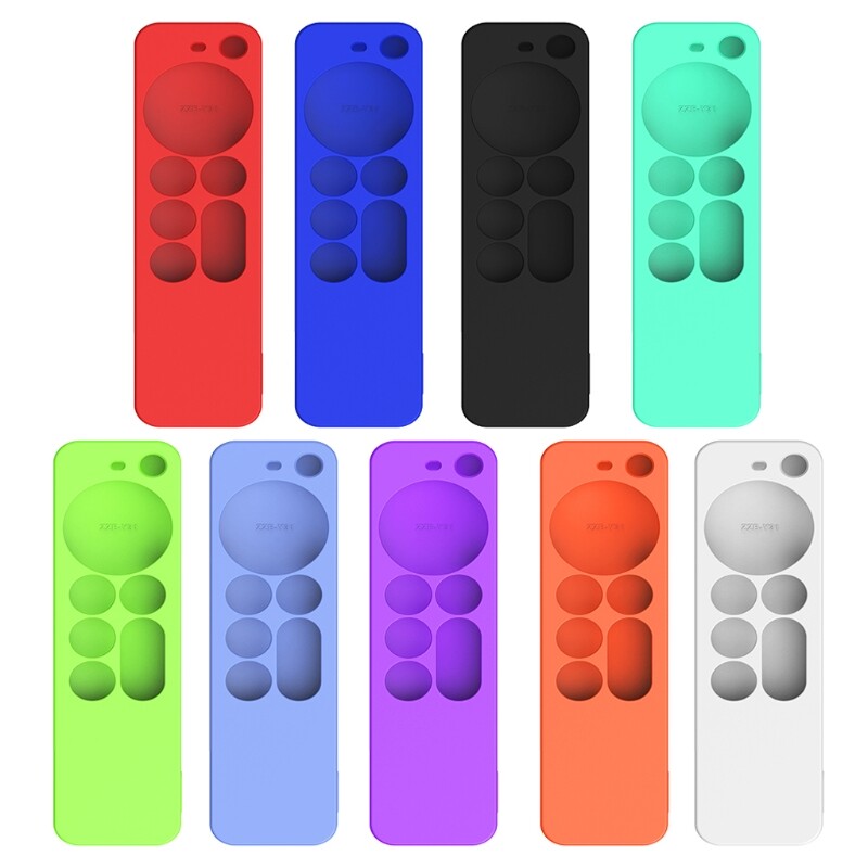 Durable Silicone Case Remote Control Use Directly Protective Cover for Apple TV 4K 2021 6Th Remote Control Anti-abrasion