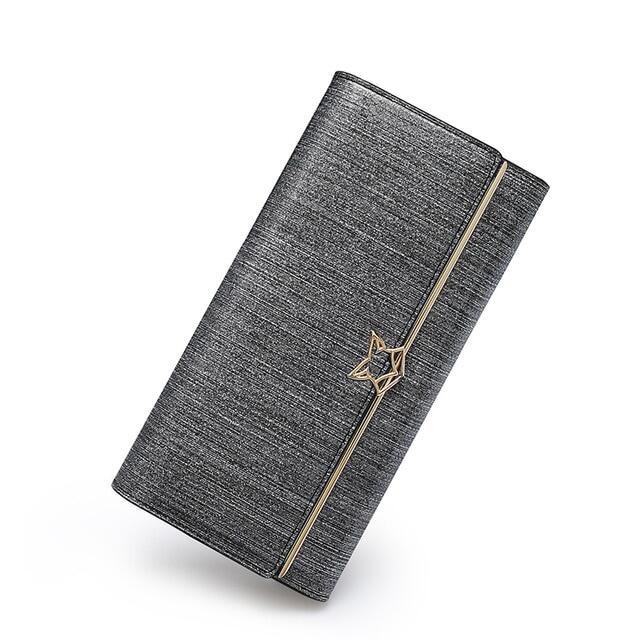 👝 FOXER Brand Women Split Leather Wallets Female Clutch Bag Fashion Coins Card Holder Luxury Purse for Ladies Women's Long Wallet