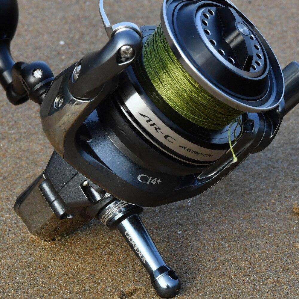 Gomexus Reel Stand For Shimano Stella SW Daiwa Reel Spinning 42mm as Description