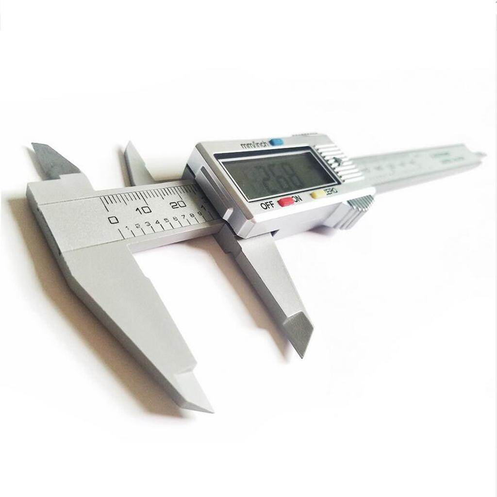 Blesiya Digital Caliper Plastic Electronic LCD Micrometer Measuring 0-6''/150mm #1