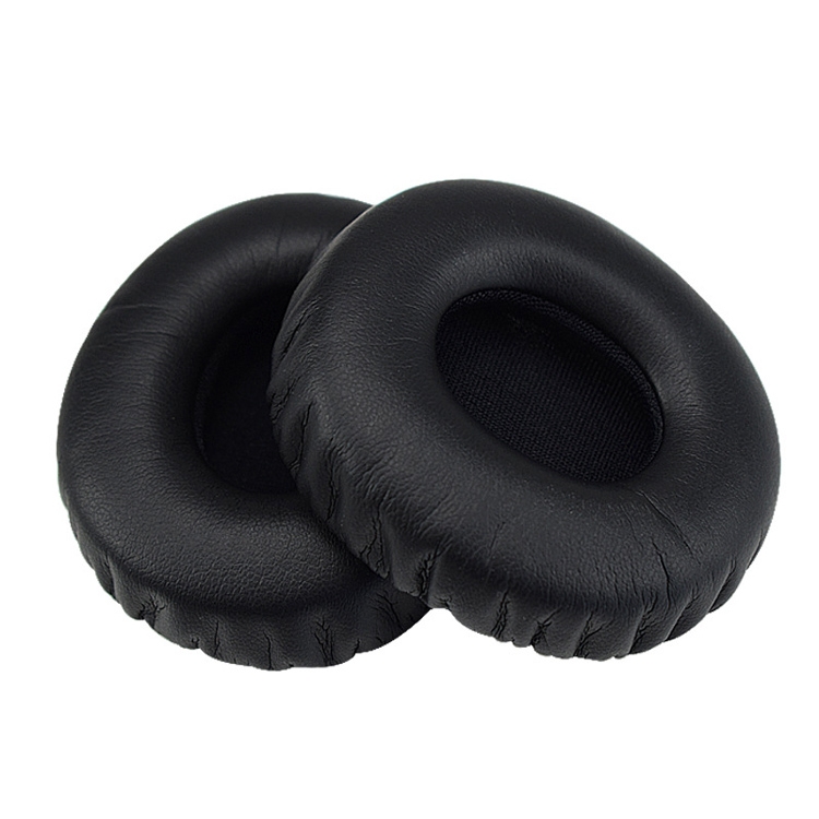 (Hua jia kang)1 Pair Sponge Headphone Protective Case With Card Buckle for Sony MDR-10RC (Black)