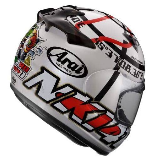 Arai Quantum-J Haga Monza White Full-Face Motorcycle Helmet