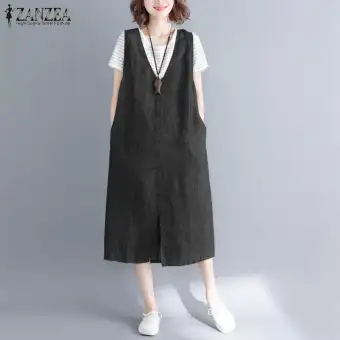 dungaree skirt dress for womens