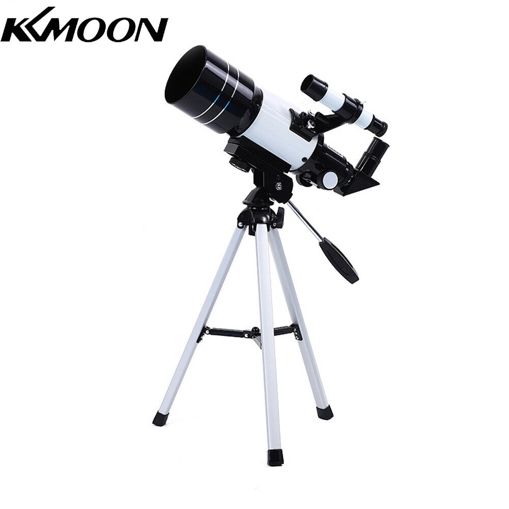 KKmoon Outdoor Telescope High Clear Astronomical Refracting Telescope Professional Stargazing Telescope Compact Tripod Watching Monocular