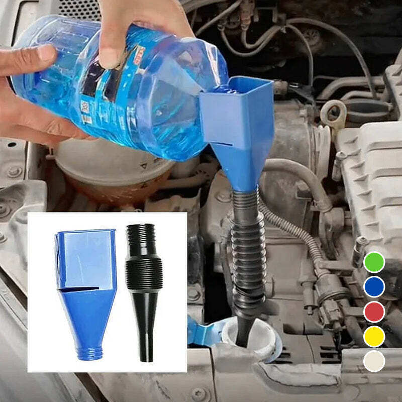 Công cụ thoát nước linh hoạt Snap Phễu, công cụ Phễu dầu gấp linh hoạt đa năng