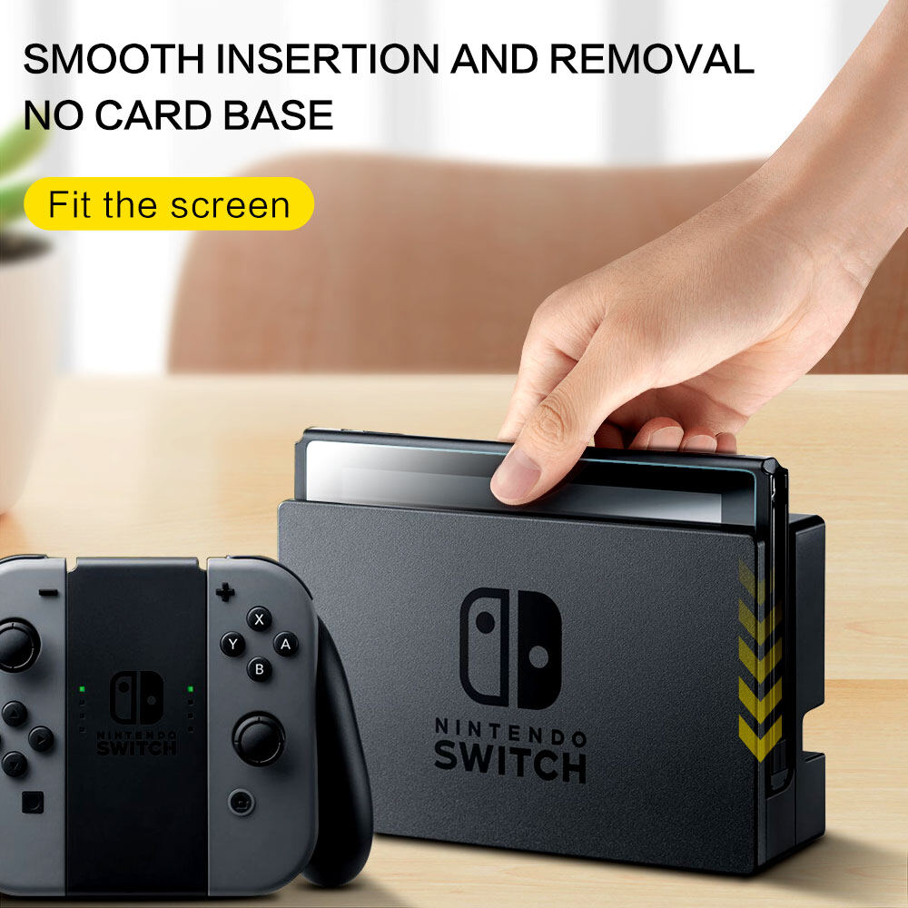 Smartdevil NS miếng bảo vệ màn hình cho Bộ chuyển đổi Nintendo OLED / Switch Lite/Switch V2 Switch 2 bảo hiểm đầy đủ miếng dán Film thủy tinh cường lực với chống Đèn xanh dương HD chống vân tay chống cháy nổ