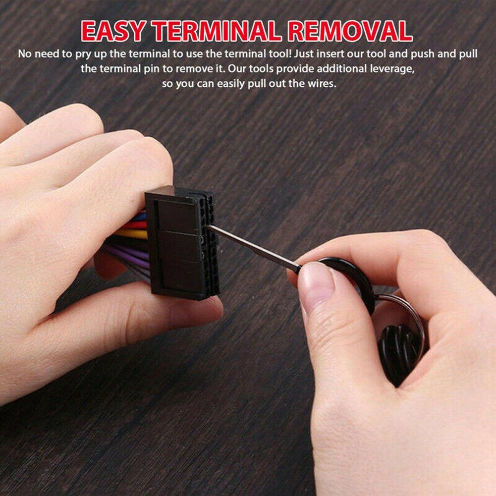 39pcs Needle Ejector Wire Terminal Removal Auto Kit Car Connector Durable Universal