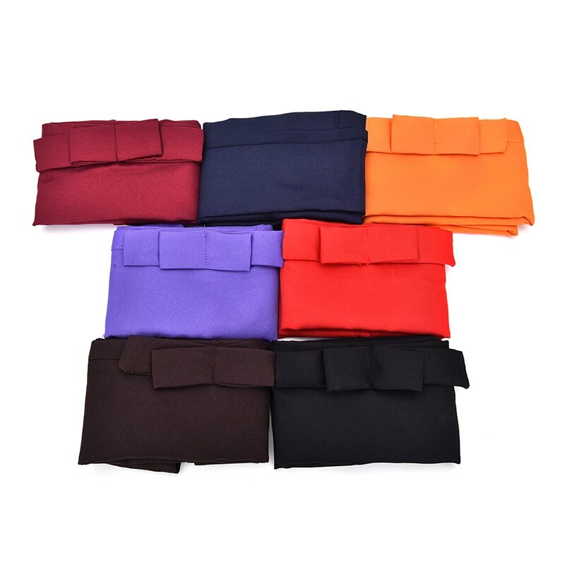 JUNY Nhà Bếp Cotton Bow Ngắn Nửa Eo Tạp Dề Quán Bar Quán Rượu Quán Cà Phê Máy Chủ Phục Vụ Bàn