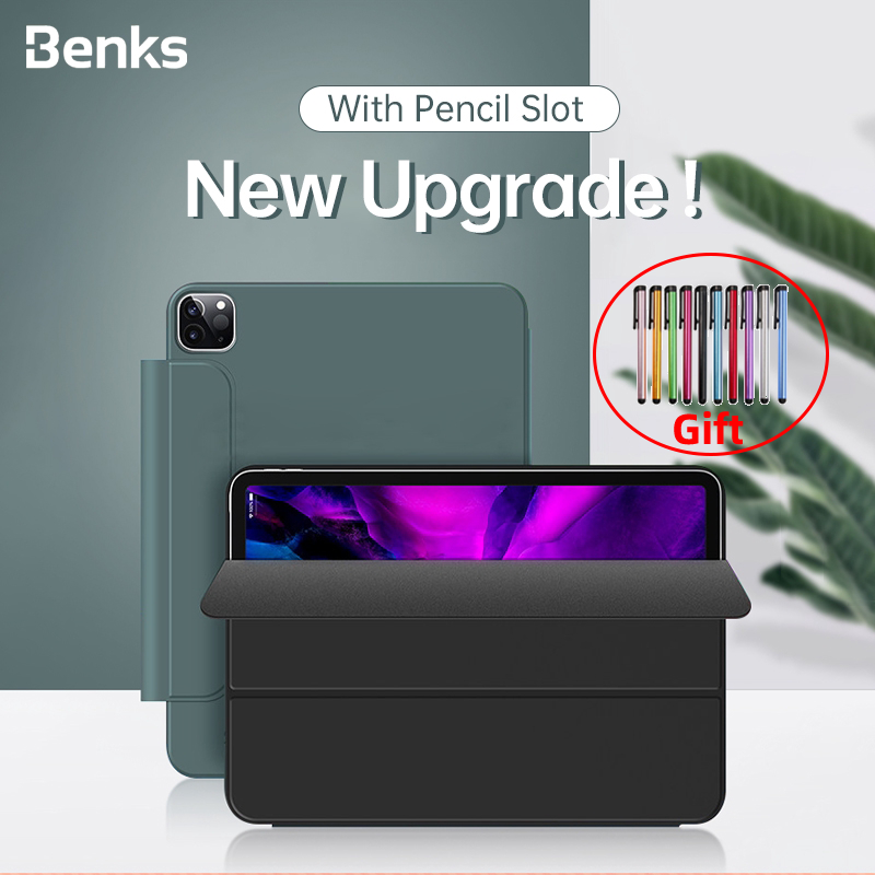 Nắp Gập Cảm Biến Từ Benks Vỏ Ốp iPad Pro 12.9Inch 11 Inch 2020 11 Inch