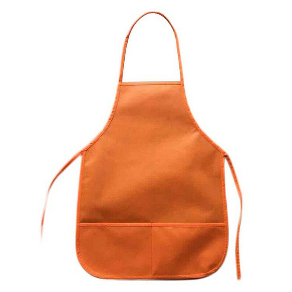 BOCO Kids Children Non-woven Fabric Pocket Apron Kitchen Painting DIY Art Class Cover