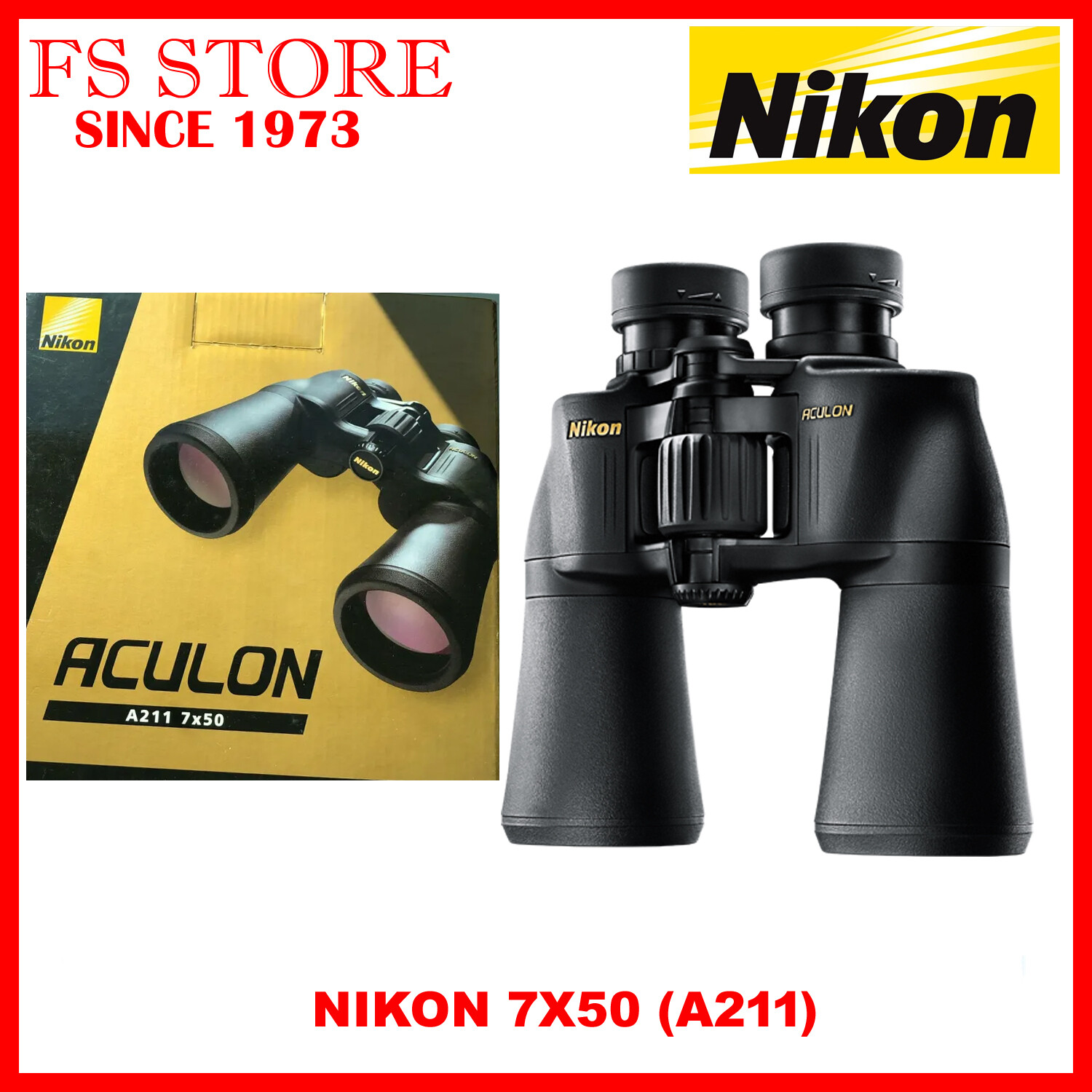 HOT Lens Nikon Aculon 7x50 Review Nikon ACULON 7x50 (A211