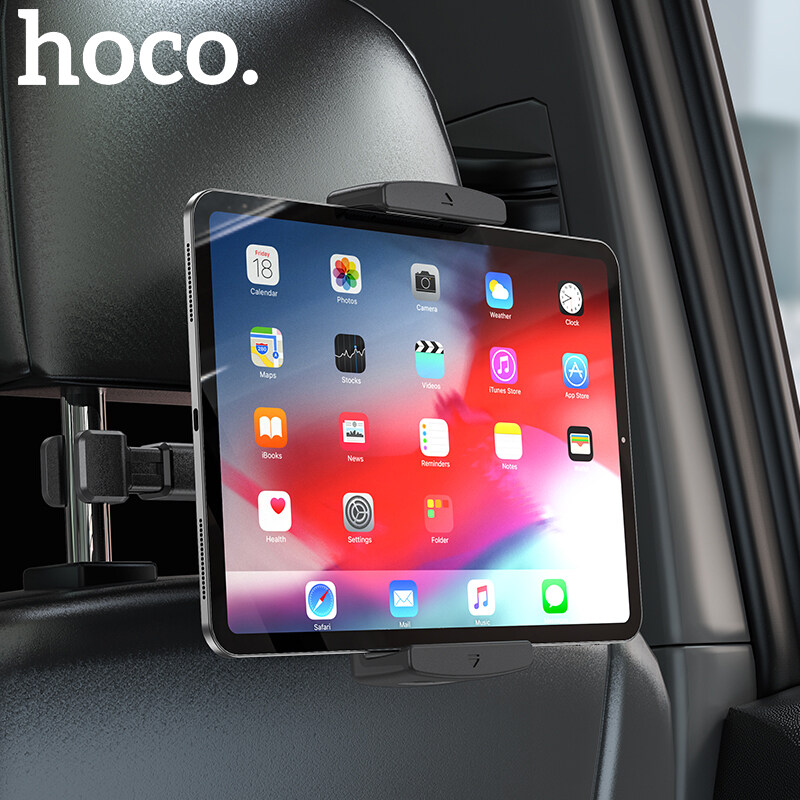 HOCO 100 Original CA121 Car Phone Holder Back Seat Tablet Phone Stand for iphone iPad Pro