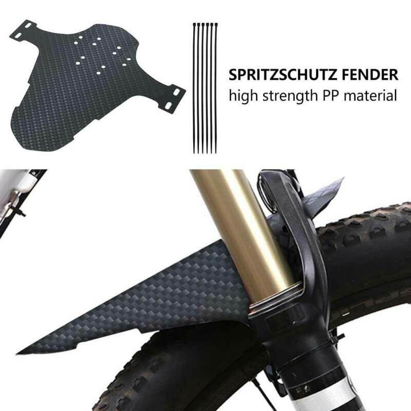 Cycling Bike Front Tire Fender Flectional Mudguard Set for Mountain Bicycle Road