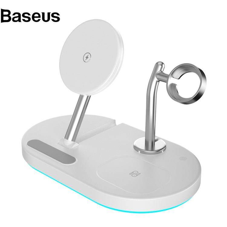 Baseus wireless charger A23 in Magnetic Wireless Charger for iPhone  Portable Folding Wireless Charging Stand with Small Night Lamp for iPhone  12 13 Series/iWatch/AirPods?24hrs ship out? Lazada Singapore