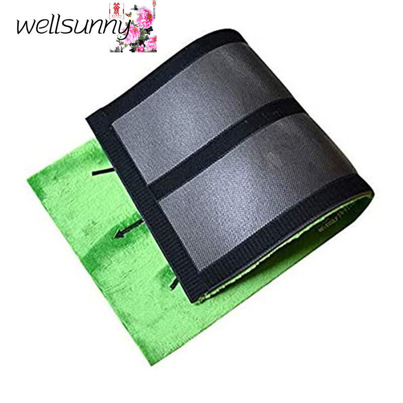 Wellsunny Thảm Đánh Golf Có Thể Gập Lại Thảm Tập Đánh Golf Di Động Hỗ Trợ Tập Swing