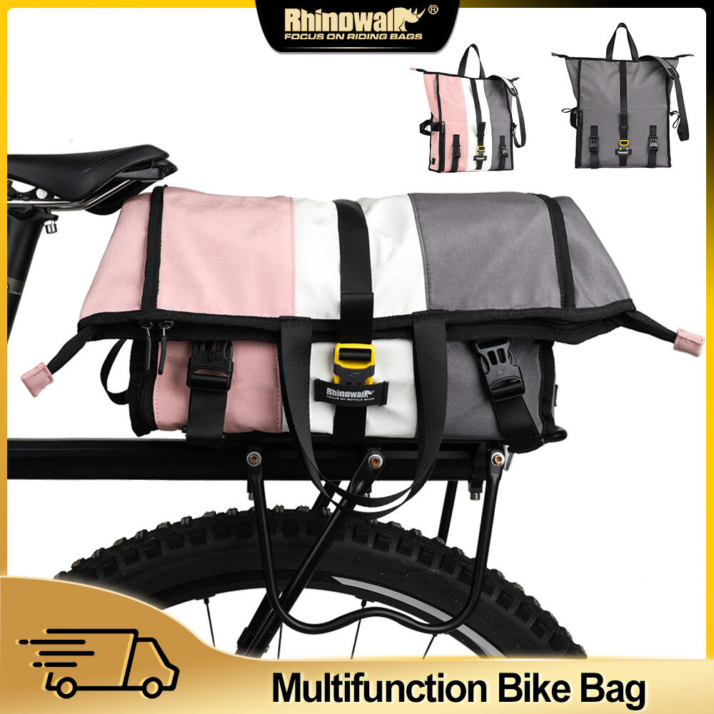 Riding Messenger Bag Bicycle Pannier Bag Shoulder Bag Handbag for Riding Cycling Working Travel Business Trip Sports Fitness
