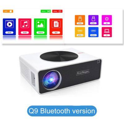 ดูภาพ Q9 LED Home Cinema 1080P โปรเจคเตอร์ Full HD 7000 Lumens ( Android 10.0 Wifi บลูทูธอุปกรณ์เสริม) LCD เครื่องฉายภาพยนตร์ เพิ่มเติม Q9 LED Home Cinema 1080P โปรเจคเตอร์ Full HD 7000 Lumens ( Android 10.0 Wifi บลูทูธอุปกรณ์เสริม) LCD เครื่องฉายภาพยนตร์