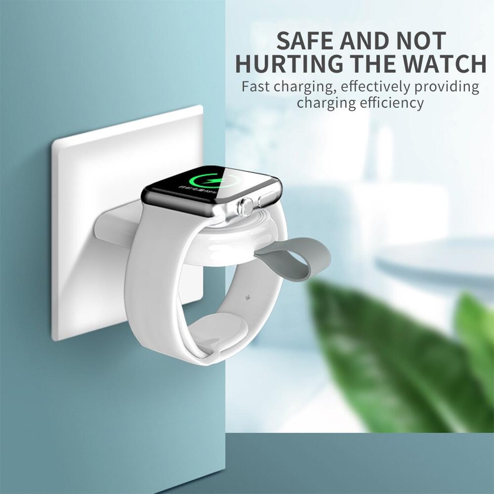 HOCE Wireless Fast Charger for Apple Watch 1 2 3 4 5 Dock Adapter Portable Fast Charger Smart Watch Wireless Charging Dock Mini