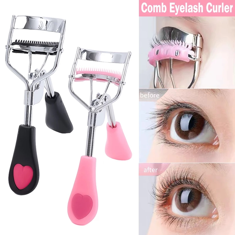 Dụng Cụ Uốn Lông Mi Kẹp Uốn Cong Phụ Trợ Lông Mi Giả Gấp Chuyên Nghiệp Dụng Cụ Trang Điểm