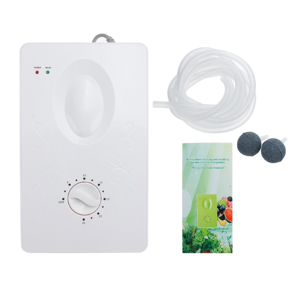 400mg/h Air Ozonizer Air Purifier Home Deodorizer Ozone Ionizer Generator Sterilization Germicidal Filter Disinfection