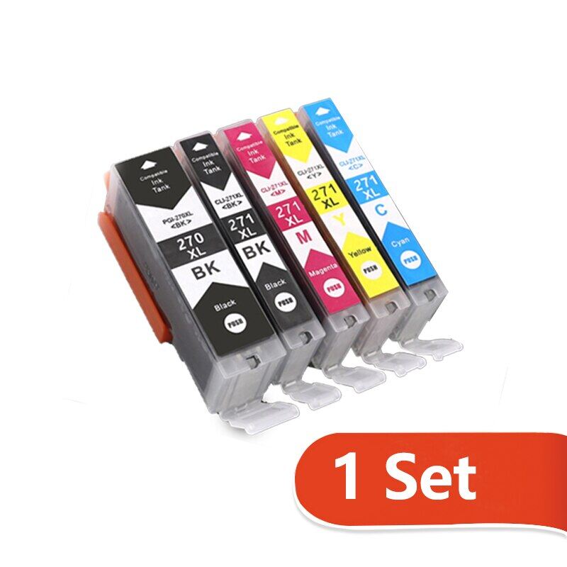 Compatible for pgi-270 cli-271 270 271 compatible ink for pixma mg5720 mg6820 mg7720 pixma ts5020 printer