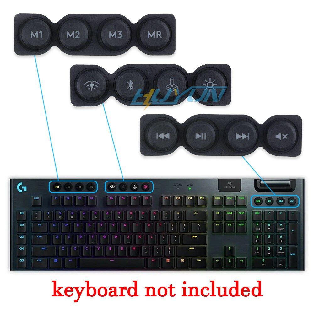 Multimedia Keycaps For Logitech G915 G913 G815 G813 TKL Mechinical