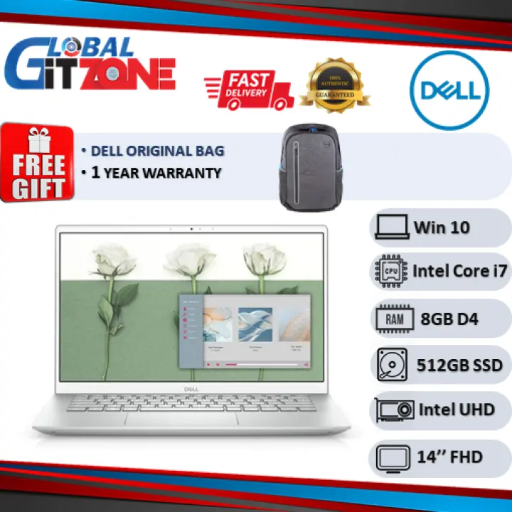 Dell Inspiron 7490 5185sg W10 Dfo 14 Fhd Laptop Silver I7 u 8gb 512gb Intel W10 Notebook Lazada