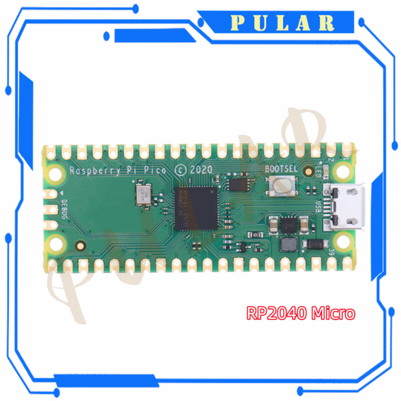 Raspberry Pi pico motherboard Raspberry pi pico development board Microcontroller RP2040 processor