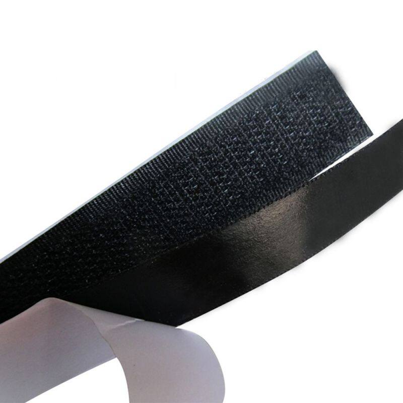 Bền Tốt Nhất Băng Rộng Đen 20Mm Thuận Tiện 25Mm Chiều Rộng Dính Tự Dính Khóa Đai Móc Và Vòng