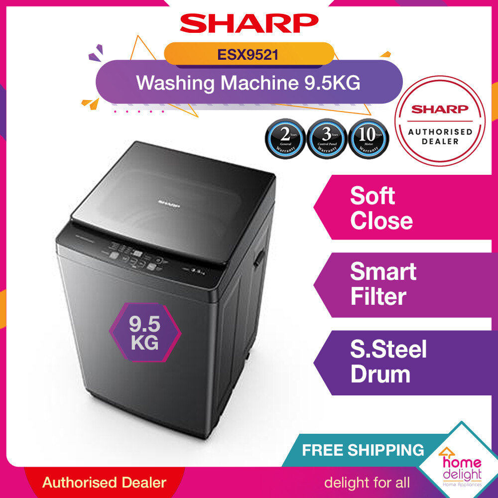 sharp washing machine esx9521