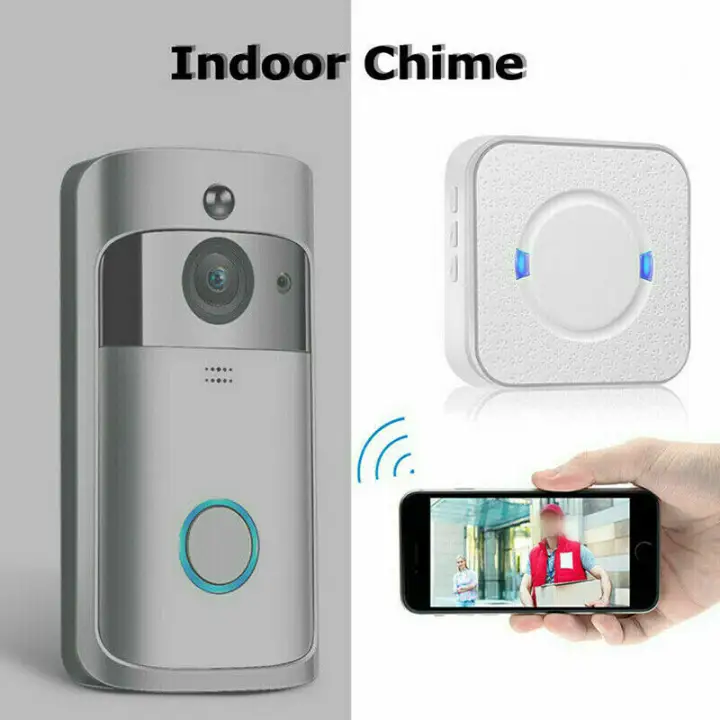 New Year Gift Decoration Wifi Smart Wireless Door Bell Camera