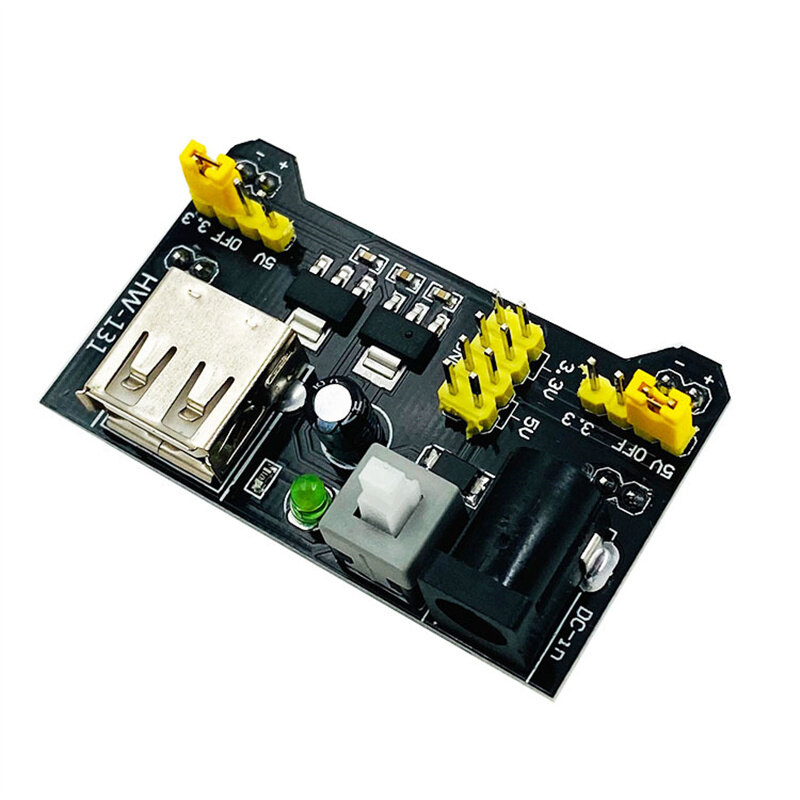 MB102 Breadboard Power Supply Module /MB102 Breadboard Trắng Chuyên Dụng Power Module 2-Way 3.3V 5V MB-102 Solderless Bánh Mì Board