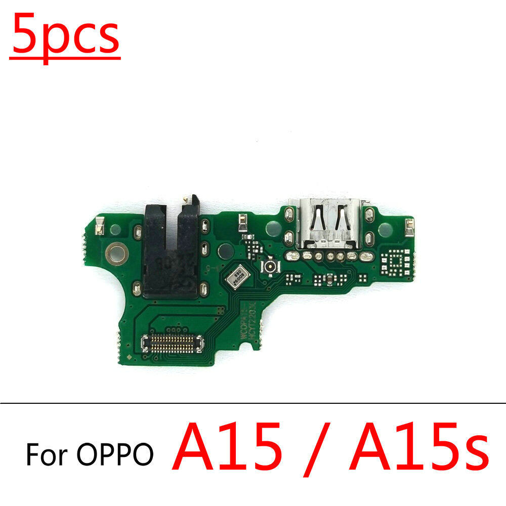 สำหรับ OPPO A15 / A15s USB บอร์ดชาร์จพอร์ตแท่นชาร์จเชื่อมต่อแจ็คหูฟัง