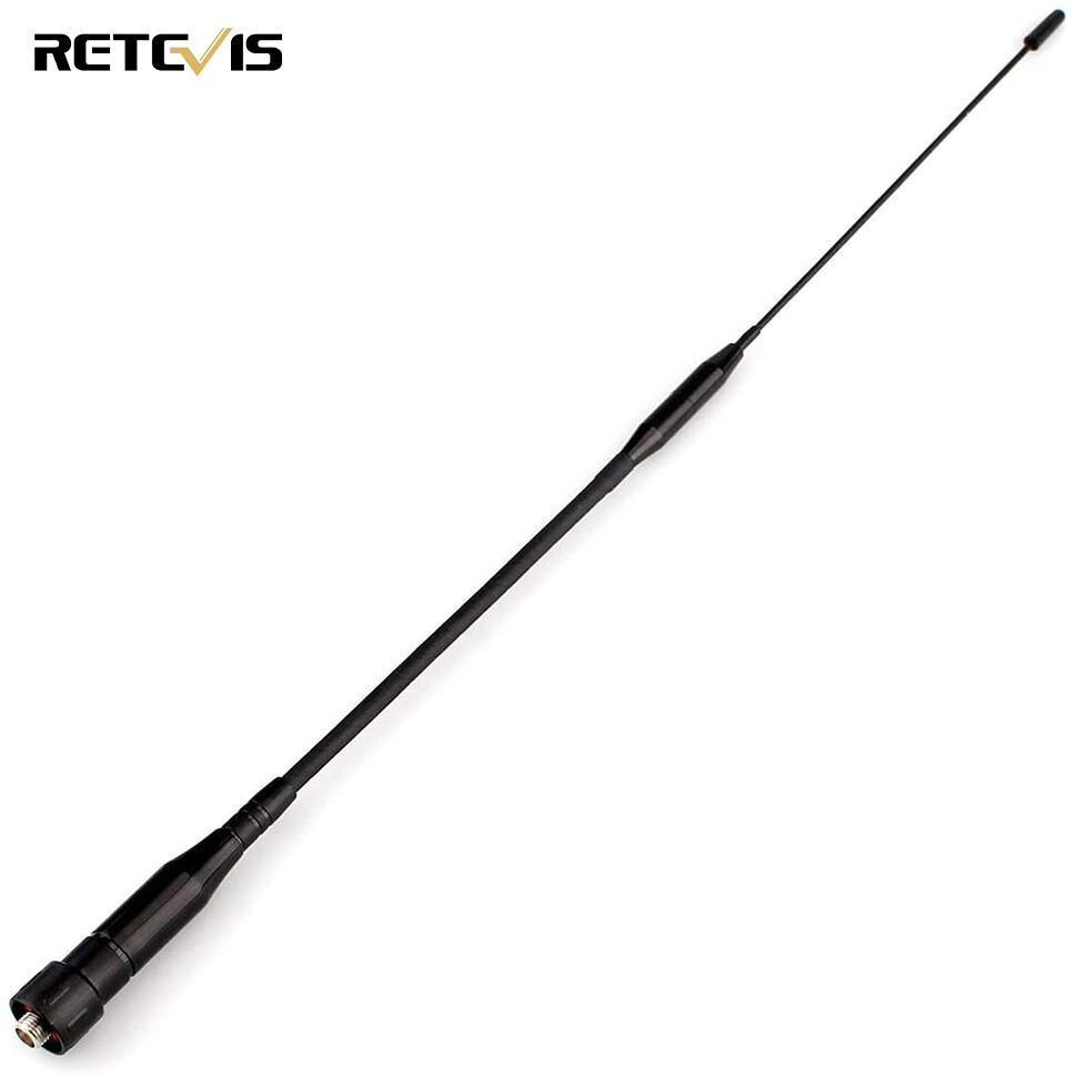 Retevis Antenna RHD701 Per Walkie Talkie - Dual Band VHF/UHF, SMA-F | Compatibile Con Baofeng, Kenwood, Altri - Foto 5