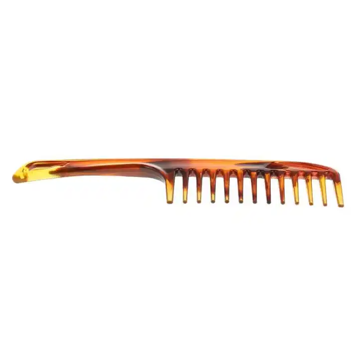 Plastic Hair Brush Wide Tooth Comb Anti Static Large Wide Comb For