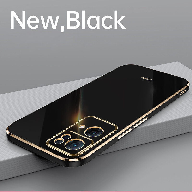 Reflective Straight Edge Plating Casing OPPO Reno 7 Pro Reno 7 Reno7 Z 5G Case Back Cover For Reno7 Z 5G Case