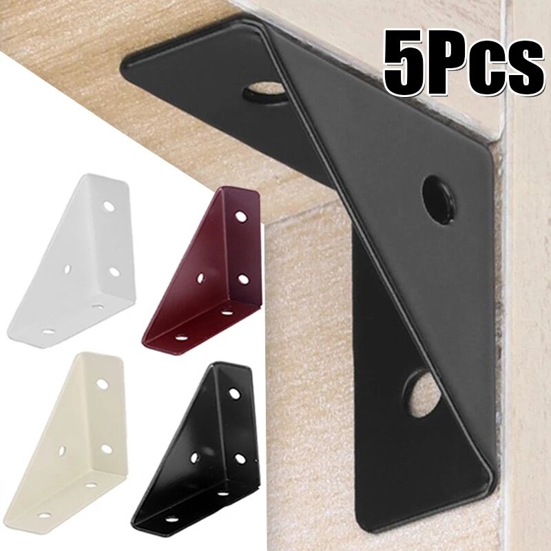 1-5 cái ốc vít đế Góc góc bảo vệ nặng góc hình tam giác bên phải đứng hỗ trợ đồ ngũ kim đồ nội thất tủ