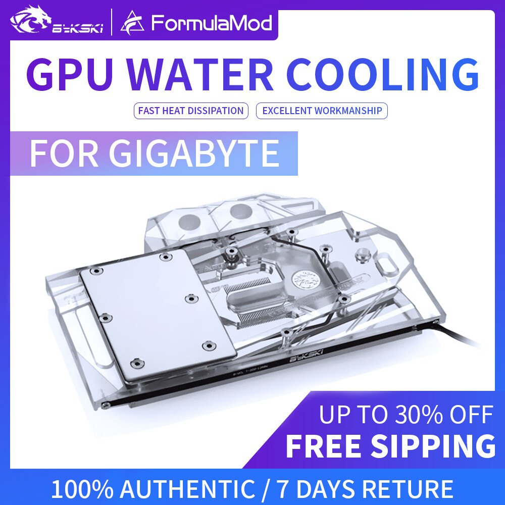 Gigabyte 2060 Super Waterblock Bykski GIGABYTE GPU Water Cooling