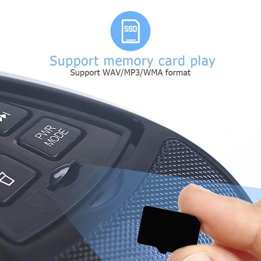 AOVEISE MT493 Motorcycle Bluetooth Speaker MP3 Audio System FM Radio U Disk