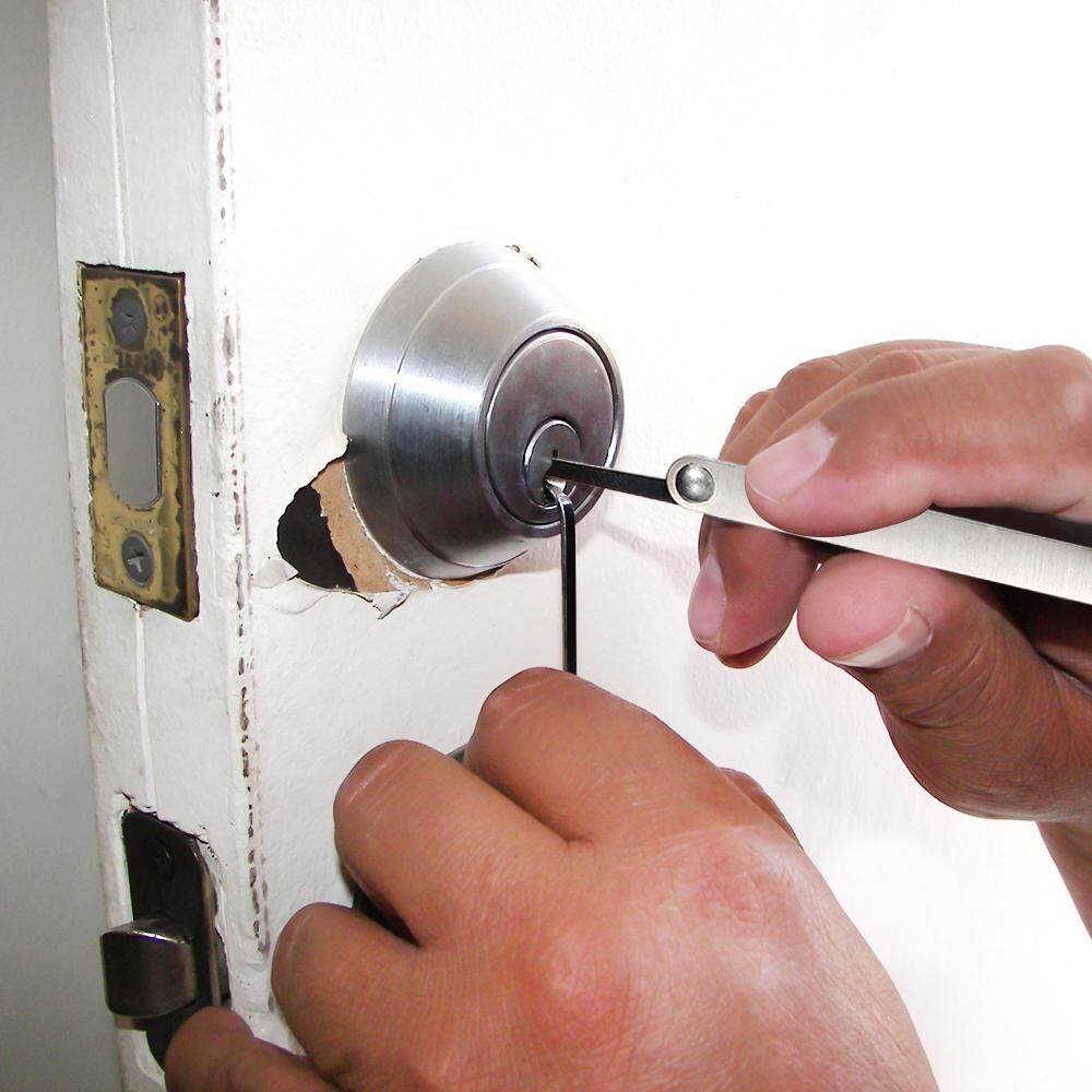 Bộ Dụng Cụ Khóa 15 Chiếc Bộ Khóa Inox Dụng Cụ Khóa Luyện Tập Cho Người Mới Bắt Đầu Và Chuyên Nghiệp Thợ Khóa