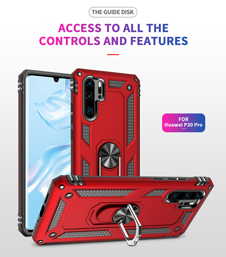 Huawei P30 Pro Case Shockproof Kickstand Armor Hard Phone Case Huawei P30Pro Casing Cover