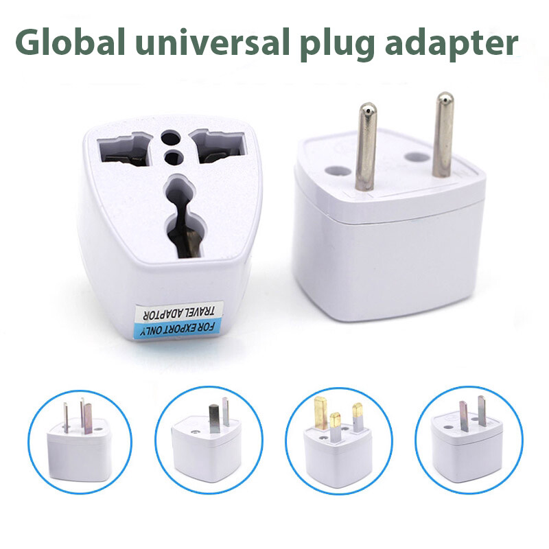 Universal to eu uk us adapter ac power travel converter plug