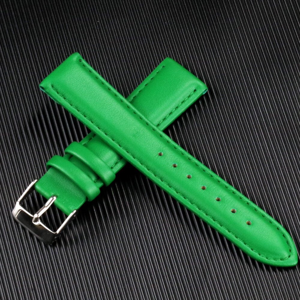 PU Leather Watch Band Leather Strap Bracelet Watch Accessories Genuine Leather Watchstrap 10mm 12mm 14mm 16mm 18mm 20mm 22mm