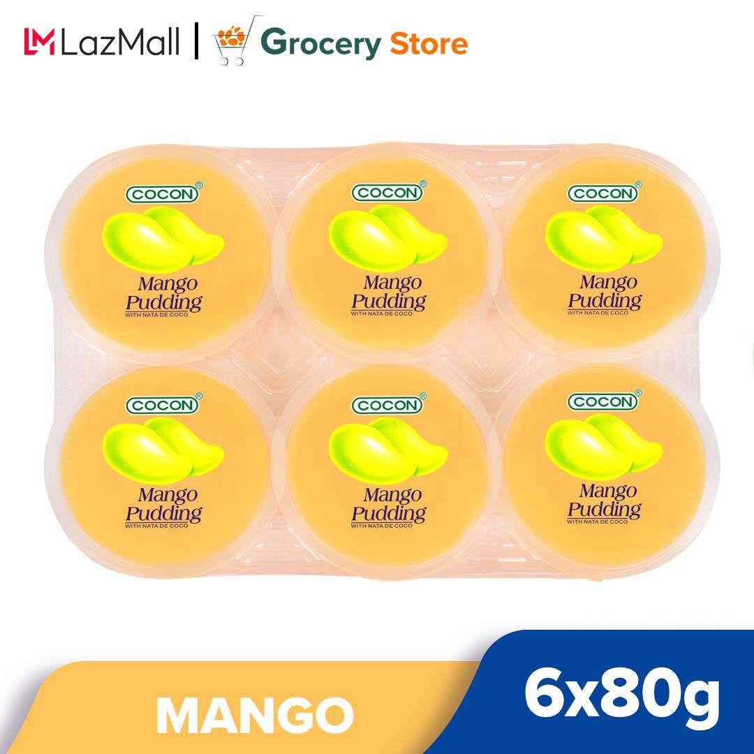 COCON NATA PUDDING MANGO*(80GX6) Lazada