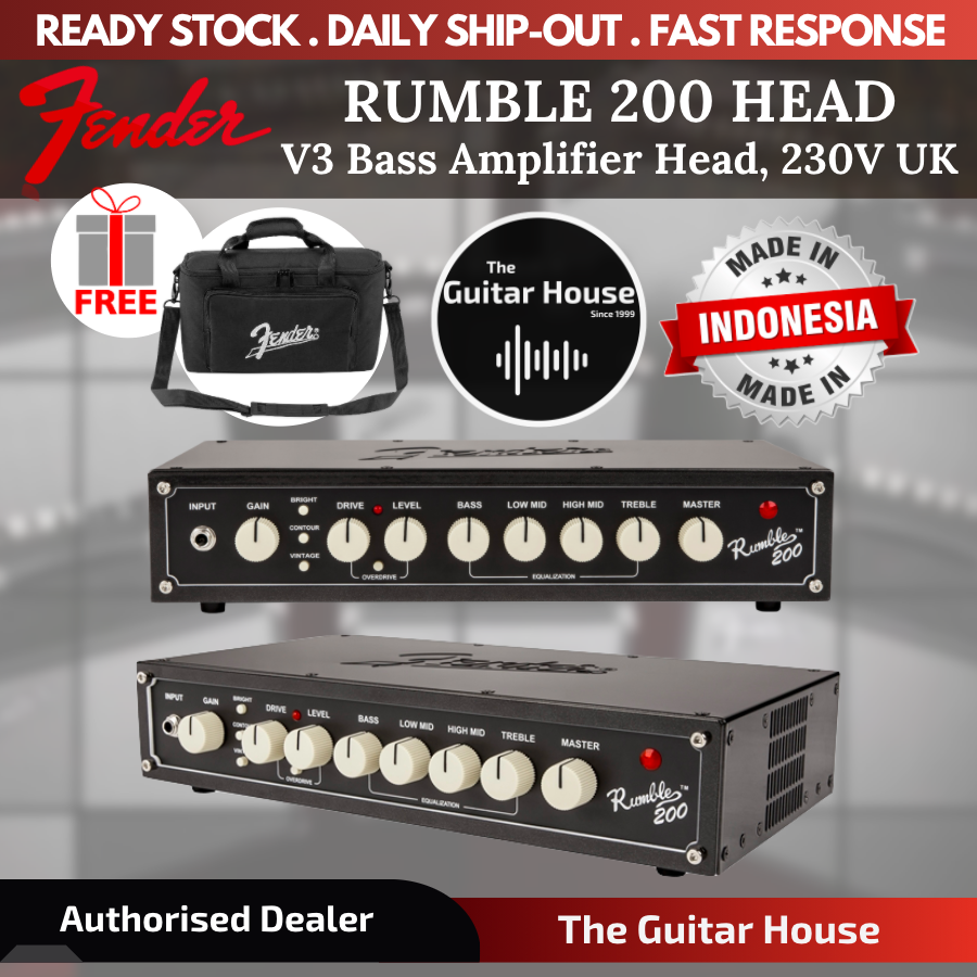 Fender Rumble 200 HEAD ベース用アンプヘッド