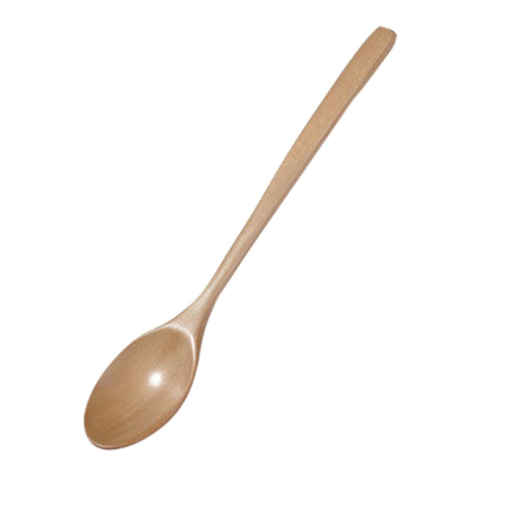 Coffee Spoon Round Spoon Mixing Spoon Honey Spoon Wooden Soup Spoon Wooden Spoon Soup Spoon