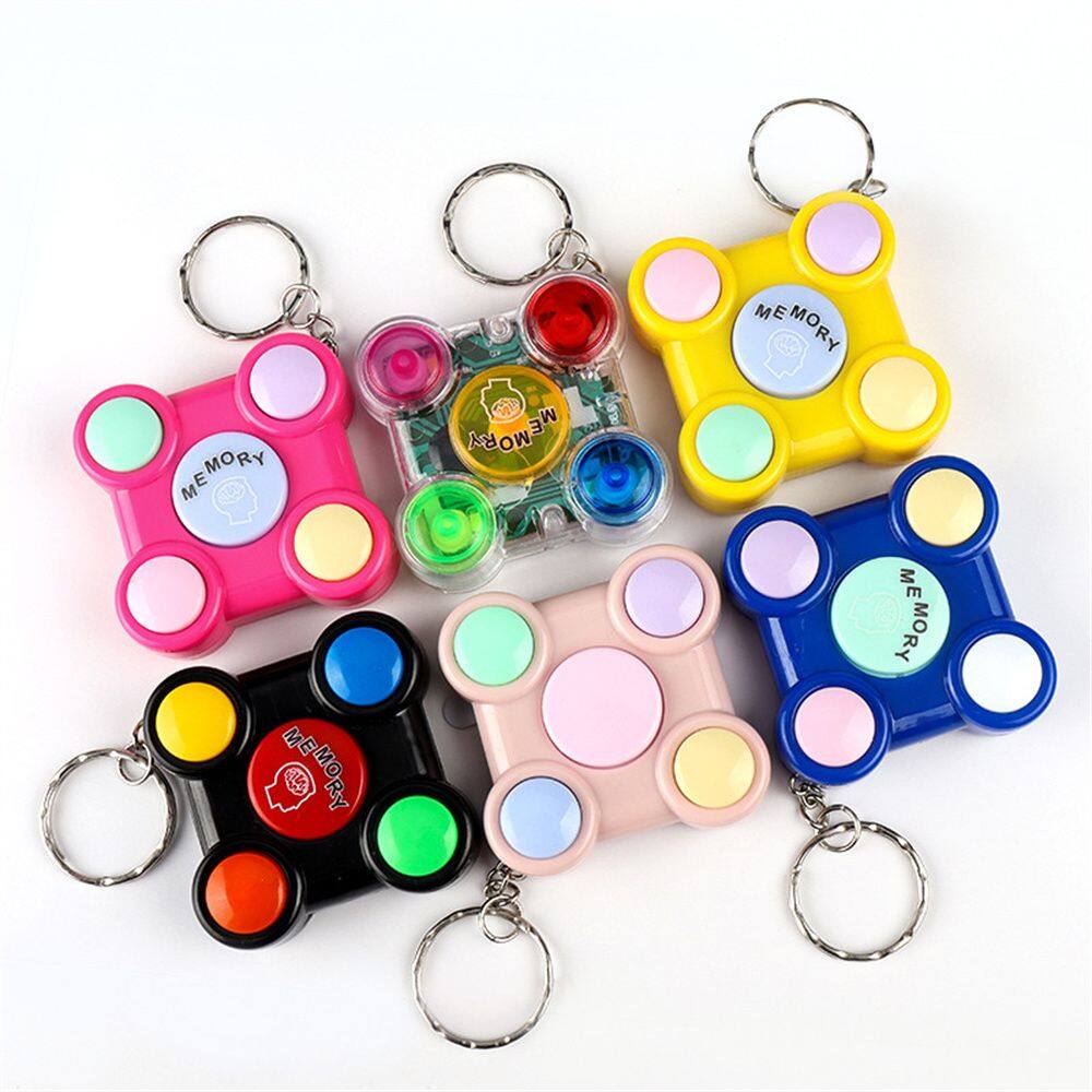XSUIMI Montessori Children's Puzzle Board Game Interactive Education Memory Games Machine Memory Trainer Mini Game Player Memory Training Toy
