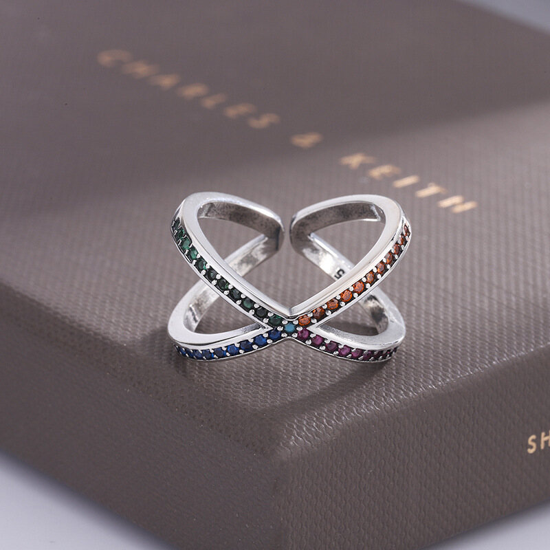 Crossover Ring for Women Index Finger Ring