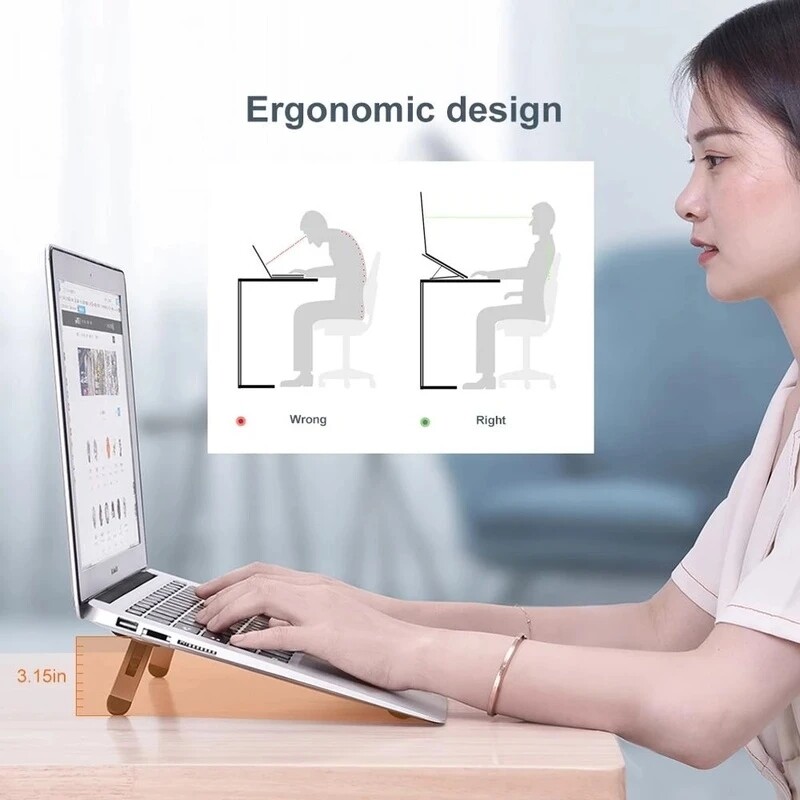 Laptop Xoay Lật Chân Đế Cho MacBook Lenovo Giá Đỡ Máy Tính Xách Tay Máy Tính Xách Tay Phổ Thông Khung Nhựa Keo Làm Mát Máy Tính Để Bàn Giá Đỡ